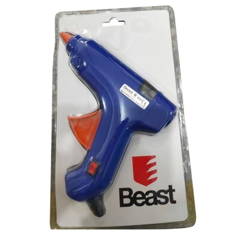 Pistolet do kleju na gorąco wyłącznik 40W klej 11mm niebieski
