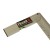 KĄTOWNIK ALUMINIOWY Z POZIOMICĄ 350 mm