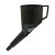 Lejek do paliwa benzyny oleju cieczy skośny z sitkiem HEAVY DUTY 12cm