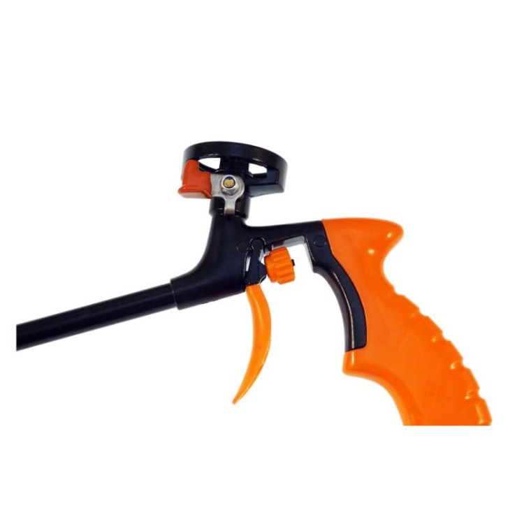 Pistolet do pianki piany montażowej TEFLON z wyłącznikiem odcinającym