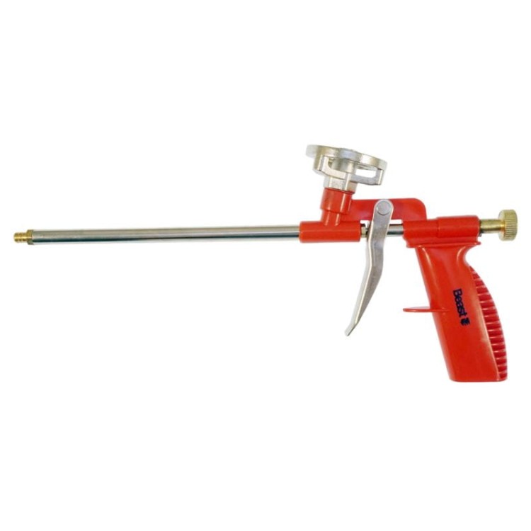 Pistolet do pianki piany montażowej kleju pianokleju klejenia styropianu LIGHT METALOWY