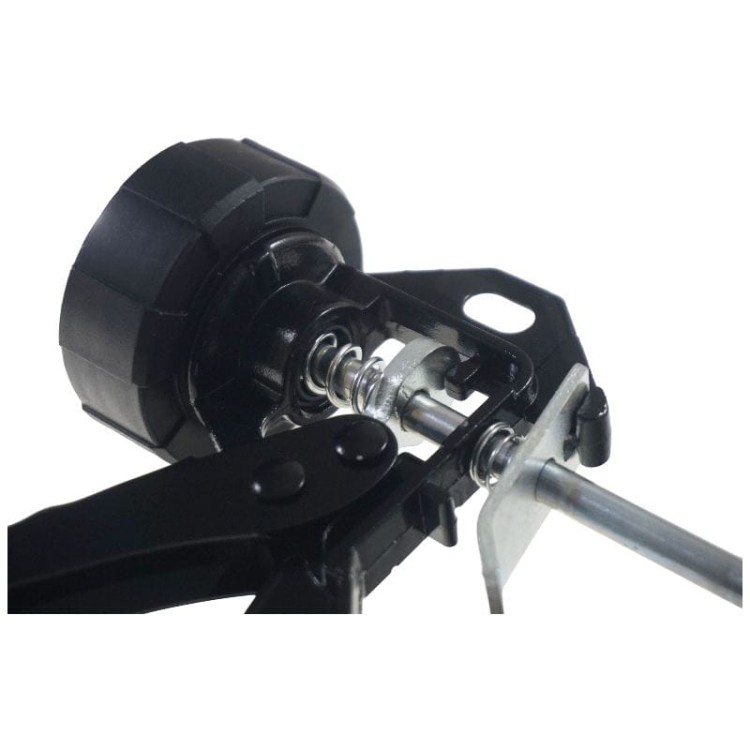 Wyciskacz do mas sylikonu aluminiowy tubowy 380mm 600ml profesjonalny