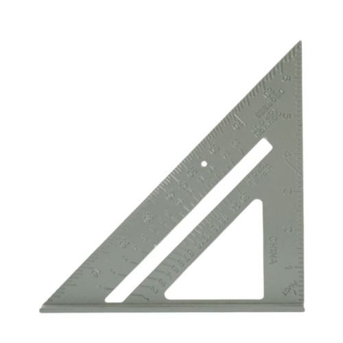 KĄTOWNIK STOLARSKI ALUMINIOWY PRZYMIAR 185 mm 7'