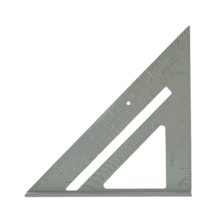 KĄTOWNIK STOLARSKI ALUMINIOWY PRZYMIAR 185 mm 7'