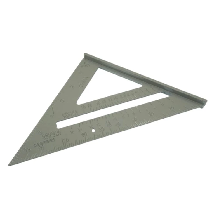 KĄTOWNIK STOLARSKI ALUMINIOWY PRZYMIAR 185 mm 7'