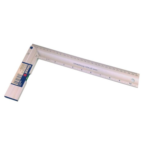 KĄTOWNIK ALUMINIOWY Z POZIOMICĄ 300 mm