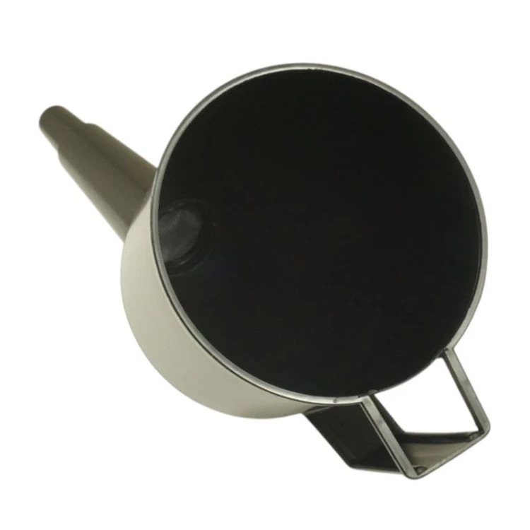 Lejek do paliwa benzyny oleju cieczy skośny z sitkiem HEAVY DUTY 12cm