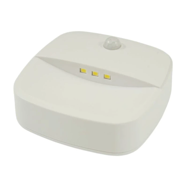 Lampka nocna z czujnikem ruchu 3 LED samoprzylepny 3xAAA