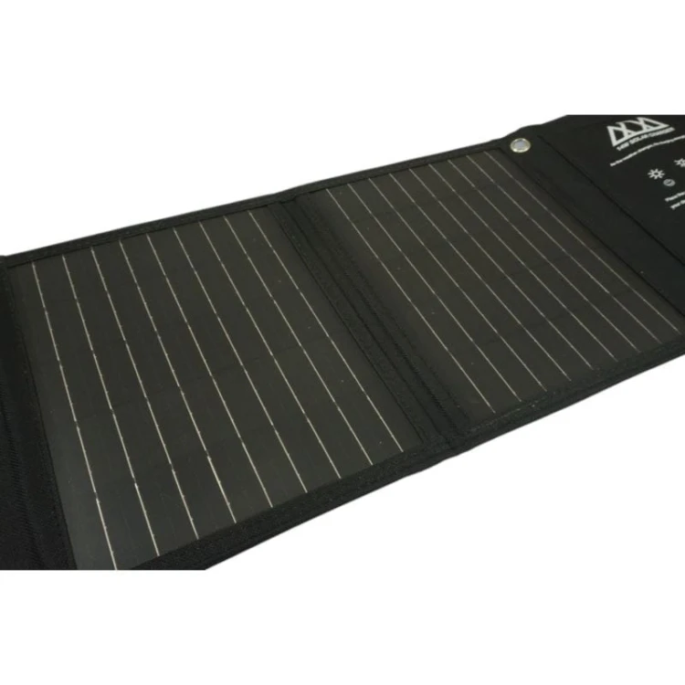Ładowarka solarna turystyczna panel słoneczny 14W podwójne USB wyjście 5V/2.1A