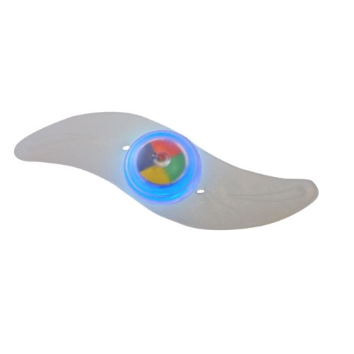 LAMPKA LED NAKŁADKA NA SZPRYCHY DO ROWERU - księżyc