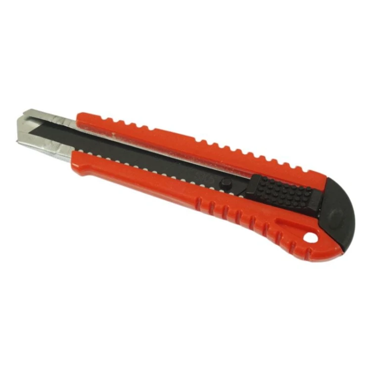 Nóż tapeciak łamany wysuwany do tapet 18MM SK-5 metalowa prowadnica
